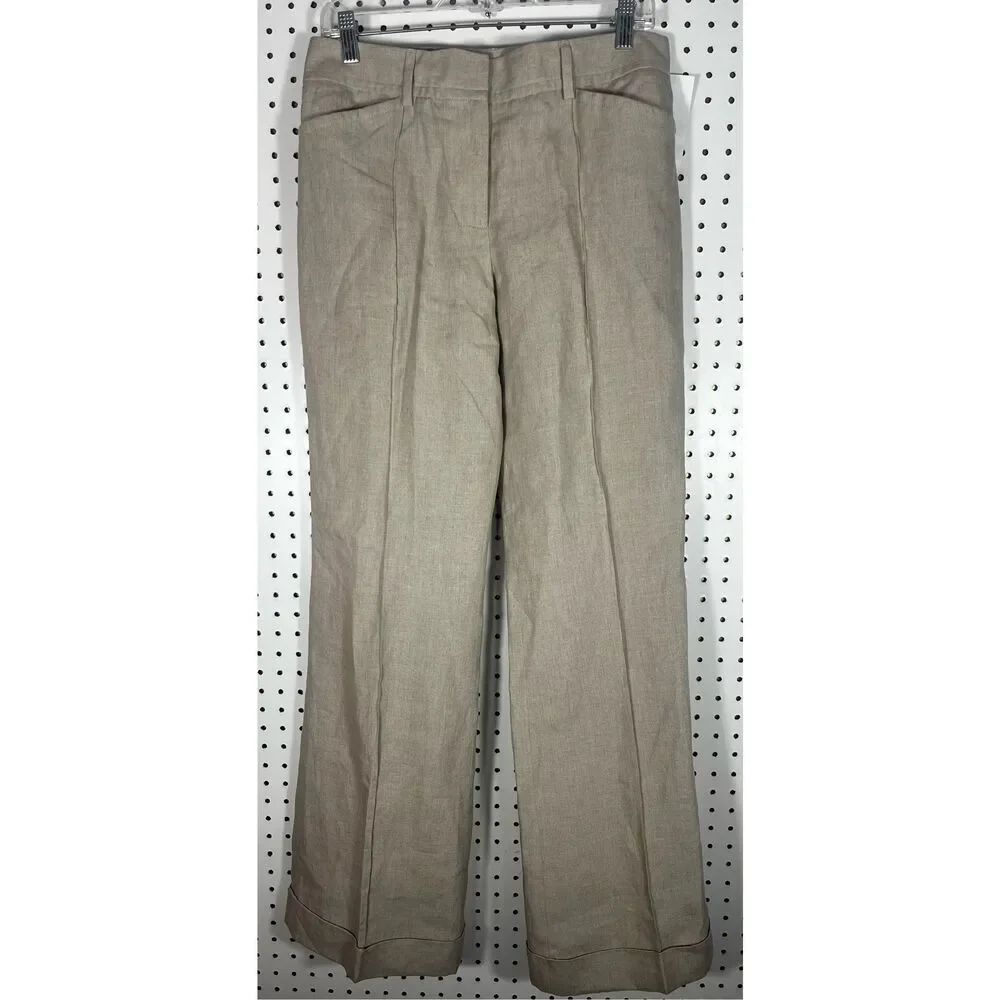 J.Crew linen dress pants size 8